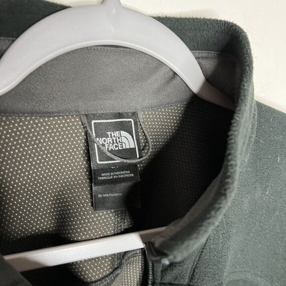 The North Face Jacket Mens Small Windwall Black Fleece Full Zip Outdoor Hiking‎ - Picture 7 of 14